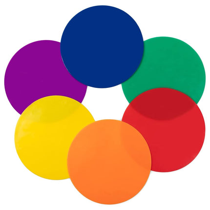 Champion Sports 9-Inch Poly Spot Markers Item MSPSET (Set of 6)