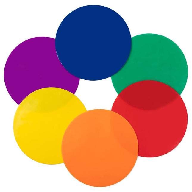 Champion Sports 9-Inch Poly Spot Markers Item MSPSET (Set of 6)