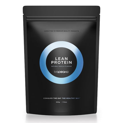 Lean Protein Powder 500g, Vanilla | Tropeaka | Org