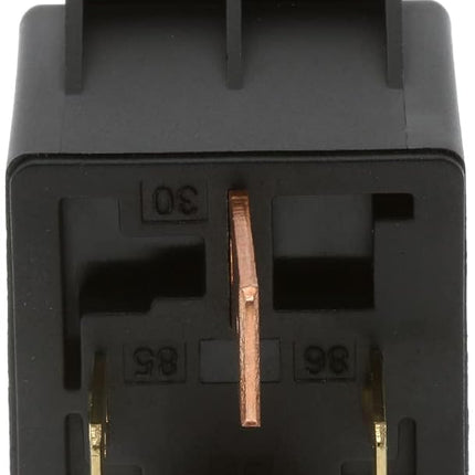 Bosch 0986AH0081 Power Relay 24V 30A, IP5K4, Operating Temperature from -40 Degree to 125 Degree C, 4 Pin Relay with Holder