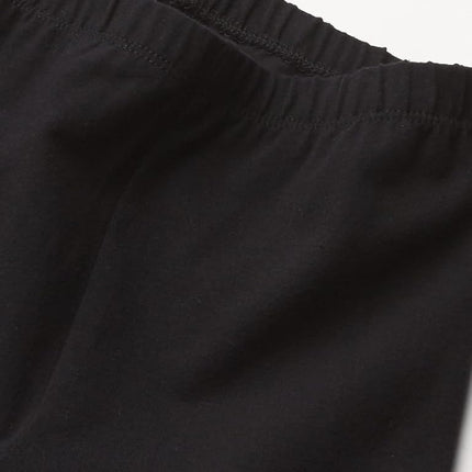 The Children's Place Baby 2 Pack and Toddler Girls Cartwheel Shorts, Black 2 Pack, 4T