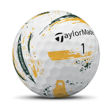 TaylorMade Golf Speed Soft Ink NFL Green Bay Packers Dozen