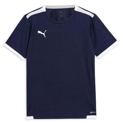 PUMA Unisex Children's Shirt, Peacoat-puma White, 