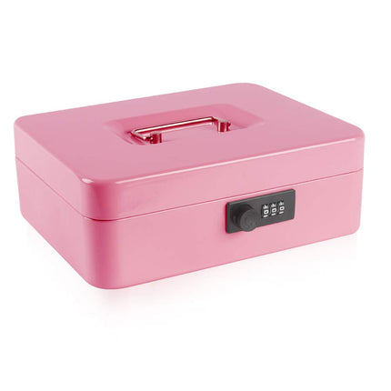 Kyodoled Large Cash Box with Combination Lock,Safe