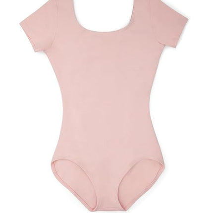 Capezio Women's Classic Short Sleeve Leotard,Pink,