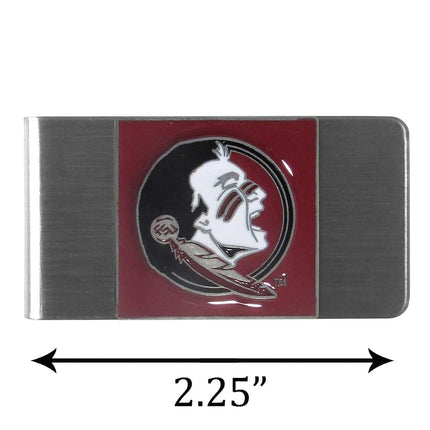 Florida St. Seminoles Steel Money Clip