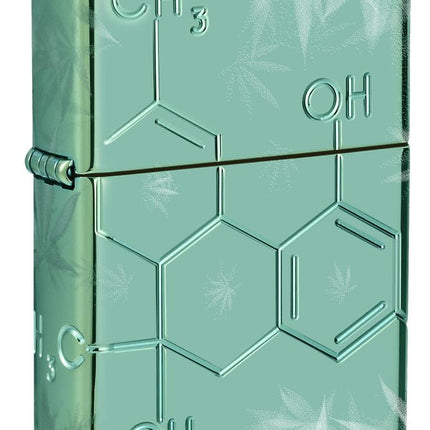 Zippo Cannabis Compound Design Armor High Polish G