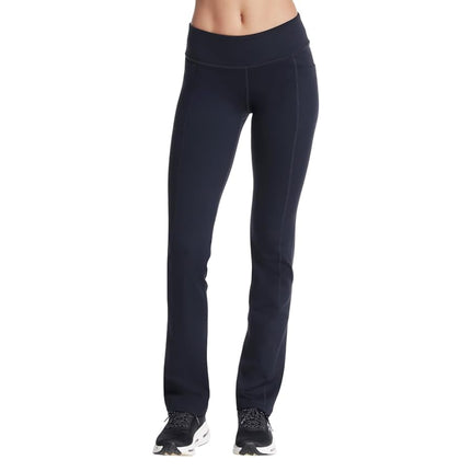 Skechers Women's GO WALK OG Pant, Black/White, XL