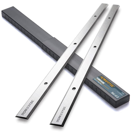 Fers de rabot POWERTEC en acier rapide pour Delta TP305 de 12,5 po