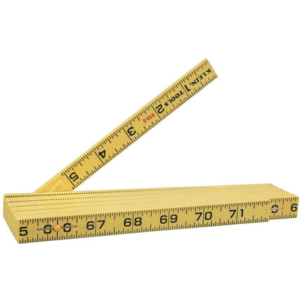 Klein Tools 911-6 Folding Ruler 6-Foot, Durable Fi