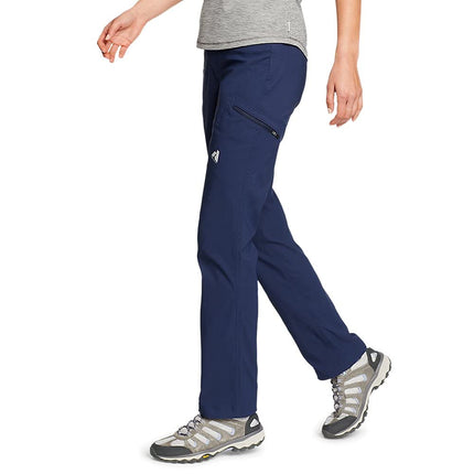 Eddie Bauer Women's Rainier Pant, Med Indigo, 8