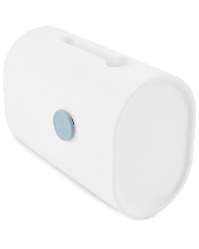 Skip Hop - Baby Bath Mouthpiece Case, Soft Silicone Safety Protector with Adjustable Design, Fits Most Bath Nozzles, Wavy