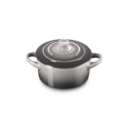 Le Creuset Stoneware Mini Round Cocotte, 8 oz., Oy