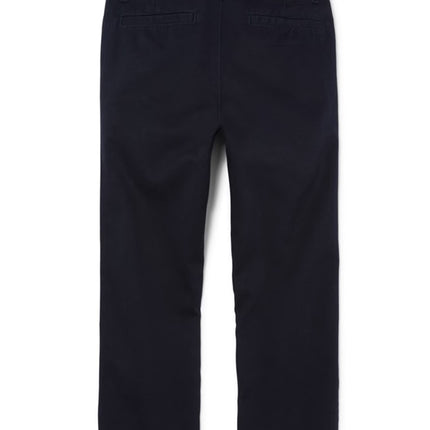 The Children's Place Boys' Stretch Chino Pants, Flax/New Navy/Black 3-Pack, 18