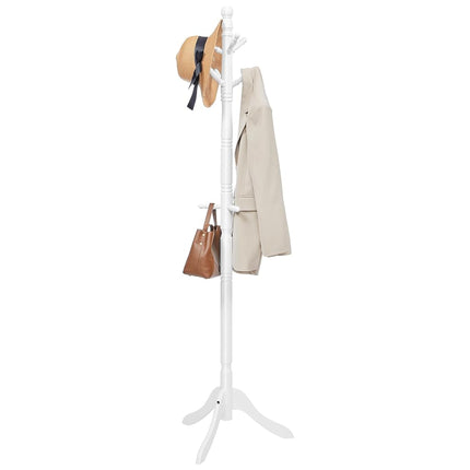 VASAGLE Solid Wood Coat Rack/Stand, Free Standing 