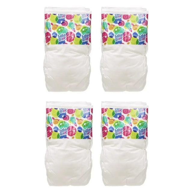 Baby Alive Doll Nappy Refill, Includes 4 Nappies, 
