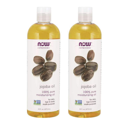 Jojoba Oil, 16 OZ by Now Foods (Pack of 2)