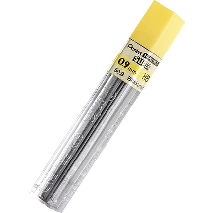 Pentel Super Hi-Polymer Lead Refill 0.9mm, HB, 45 