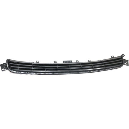 Bumper Grille For 2014-2015 Infiniti Q50 Center Textured Black Plastic