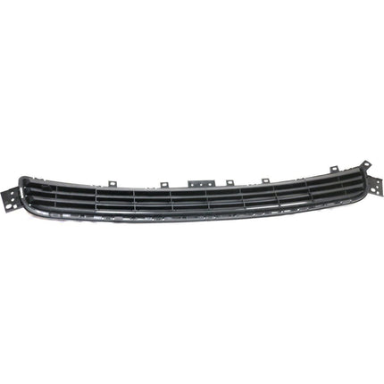 Bumper Grille For 2014-2015 Infiniti Q50 Center Textured Black Plastic