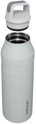 STANLEY IceFlow Cap and Carry Water Bottle 50 oz | Wide Mouth Twist Lid | Lightweight and Leakproof for Travel and Sports | Insulated Stainless Steel | BPA-Free | Polar