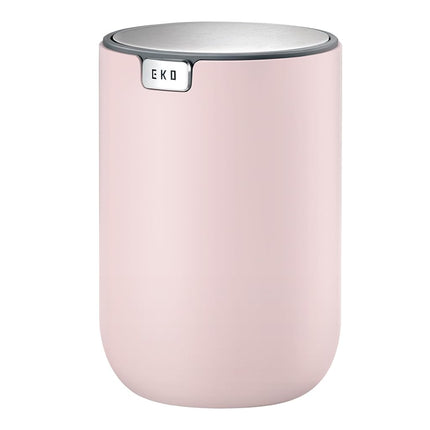 EKO Mini Desk Trash Can with Swing-Top Lid 0.4 Gal