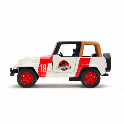 Jada JURASSIC PARK WRANGLER 1:32 SCALE DIE-CAST REPLICA IN CDU