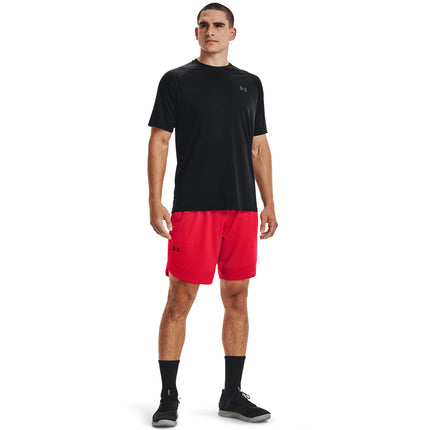 Camiseta de manga corta Under Armour Velocity 2.0 para hombre, (001) Negro / / Gris Pitch, XS
