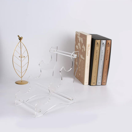 WANLIAN Lightsaber Stand Sword Stand Three Tier Desktop Acrylic Lightsaber Display Stand Lightsaber Hilt Holder for Show lightsaber Collection(Transparent)