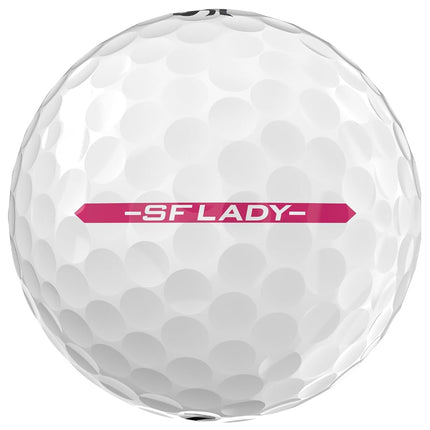 Srixon Soft Feel Lady 9 Golf Ball - White