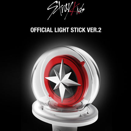 Kofisa Stray Kids Official Lightstick Ver 2, Stray Kids Kpop Merch, White