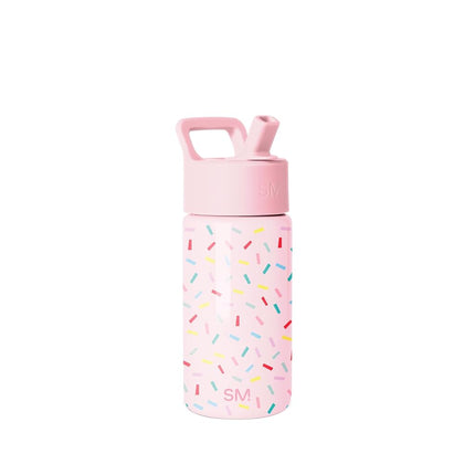 Simple Modern Kids Water Bottle with Straw Lid | I