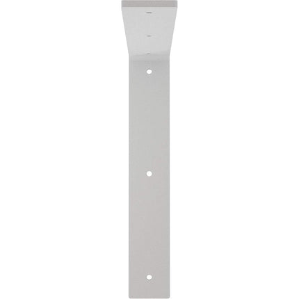 Ekena Millwork BKTM02X12X12HAPWH Steel Bracket Hamilton, White Primer, 2" W x 12" D x 12" H