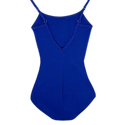 Capezio Women's Camisole Leotard With Adjustable Straps,Royal,X-Large