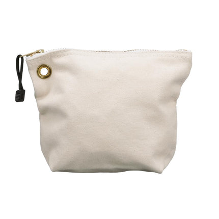 KLEIN TOOLS Canvas Zipper Bag- Consumables, Blue 5539BLU, Blue, Modern