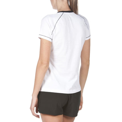 ARENA Women's Standard Team Line Short Sleeve T-Shirt, White, XS