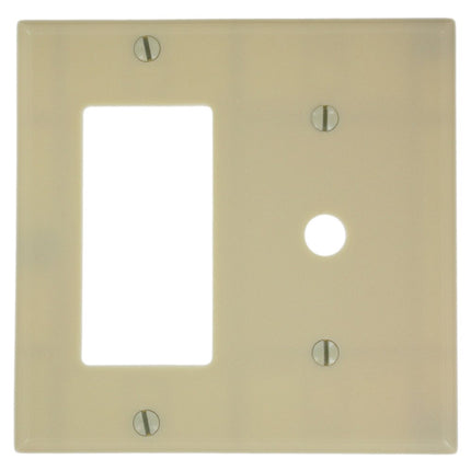 Leviton 80479-I IV WP 2G TEL/Deco STD Size Strap MNT