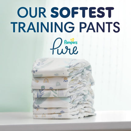 Pampers Training Pants - Pure Protection - Size 2T-3T, 60 Count, Baby Shark Premium Hypoallergenic Potty Underwear