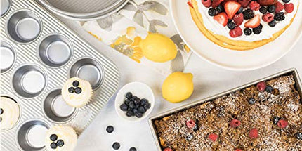 USA Pan 1705MT-1 Jeu de tapis de cuisson antiadhésifs en silicone pour gâteau roulé