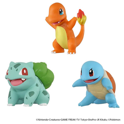 Takara Tomy Pokemon 30th Anniversary Moncolle Travel Set of 3 Kanto Region