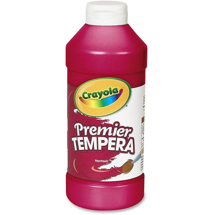 Premier Tempera Paint, Red, 16 oz