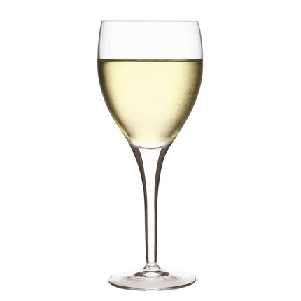 Luigi Bormioli Michelangelo Masterpiece Grandi Vini Wine Glasses 340ml Set of 4, Lead-Free Crystal Wine Glasses for Red and White Wine, Dishwasher Safe