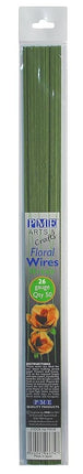PME Sugarcraft Floral Wires Green 26 Gauge, 36 cm,