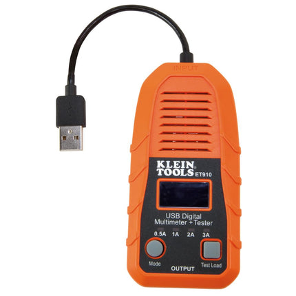 Klein Tools ET910 USB Power Meter and Tester, USB-