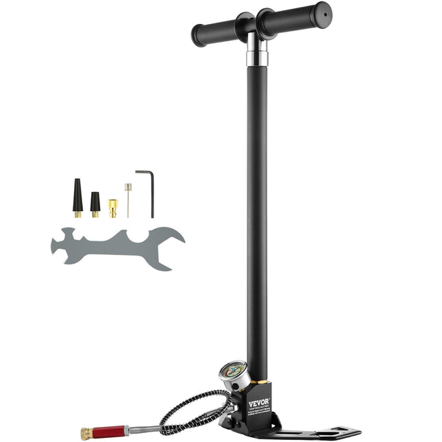 VEVOR PCP Hand Pump, 4 Stage, 30Mpa 4500 PSI High 