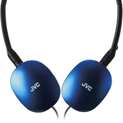 JVC HAS160A Flat Headphones - Blue