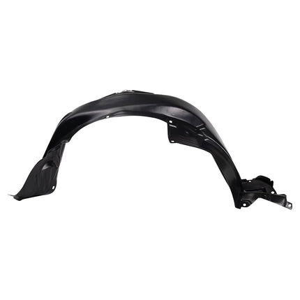TRQ Front Left Inner Fender Liner Black Drivers Side