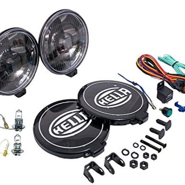 Hella 005750991 500 Series Black Magic Driving Lamp Kit