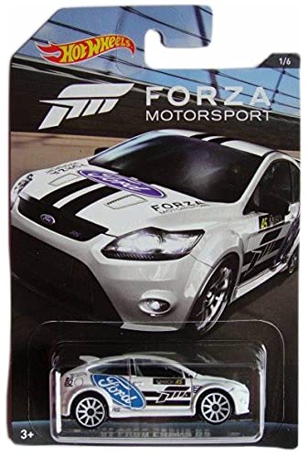 Hot Wheels '09 Ford Focus RS, [Weiß] Forza Motorsp