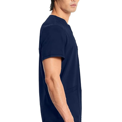 Cherokee Infinity CK900A Men's V-Neck Solid Scrub Top